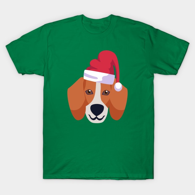 Funny Beagle Dog Christmas 2020 Dog Lover Christmas T-Shirt by cuffiz